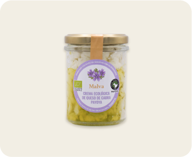 Productos Malva Malva - Crema ecológica de queso de cabra payoya